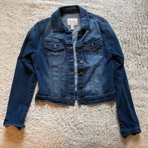 Gently worn Jessica Simpson stretch denim jacket